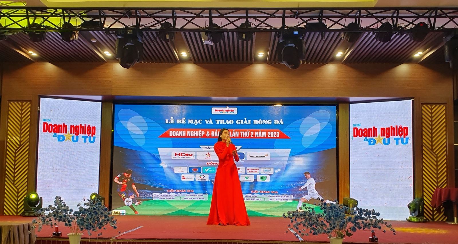 Hà Tĩnh: Bế mạc và trao giải bóng đá Doanh nghiệp và Đầu tư lần thứ 2