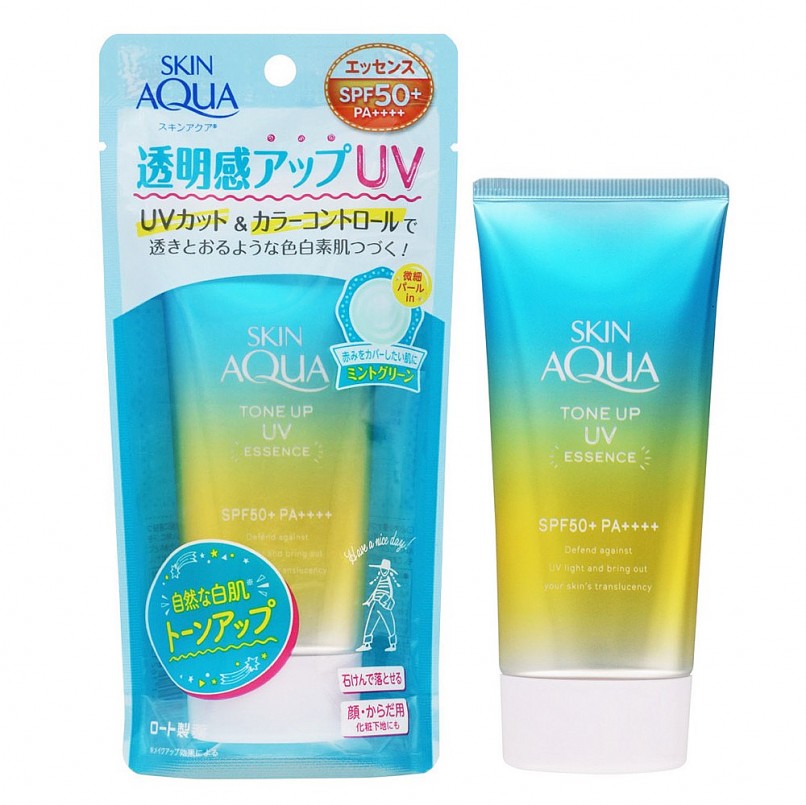 Giá mỹ phẩm dòng kem chống nắng Skin Aqua Tone Up UV của Sunplay