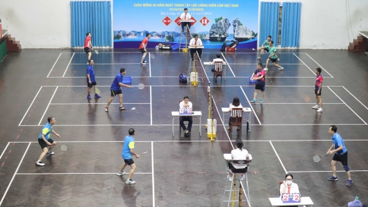 350 vận động viên tranh tài tại Hội thao Kiểm lâm tỉnh Quảng Ninh mở rộng lần thứ XI