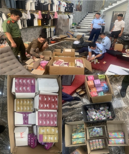 Bắc Giang: Phát hiện gần 300 thuốc lá điện tử kinh doanh trái phép