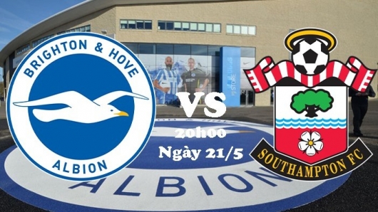 Brighton vs Southampton 20h00 ngày 21/5/2023, vòng 37 Ngoại hạng Anh