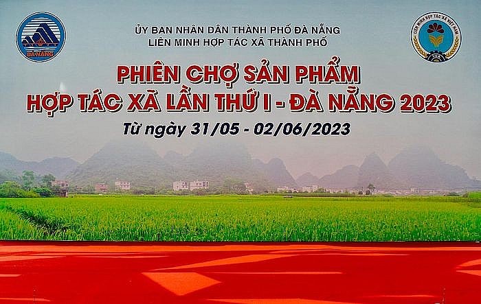 Đà Nẵng khai mạc Phiên chợ sản phẩm Hợp tác xã lần thứ nhất năm 2023