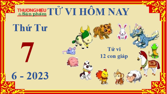 Xem chi tiết tử vi hôm nay Thứ Tư ngày 7/6/2023: Tuất tiền bạc rủng rỉnh, Mùi công việc sa sút