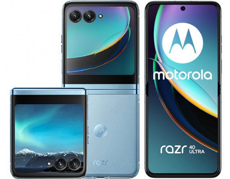 Điện thoại màn hình gập Motorola Razr 40 Ultra  với thiết kế độc đáo