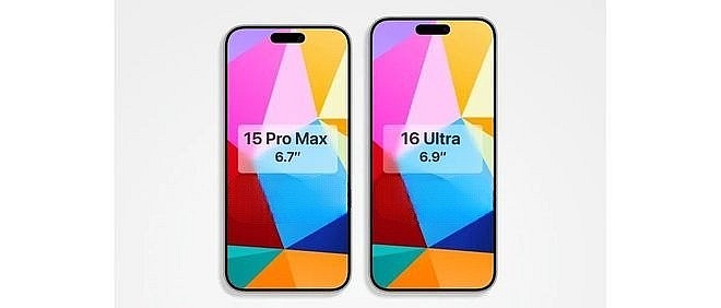 Rò rỉ ảnh chụp lén iPhone 15 Pro Max và iPhone 16 Pro Max