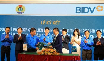BIDV và Liên đoàn Lao động TP.HCM ký kết Quy chế phối hợp