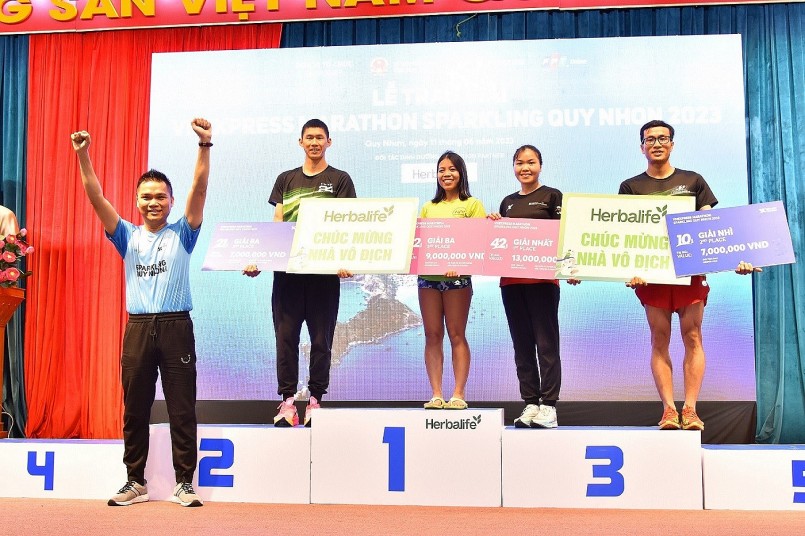 Đồng hành cùng VnExpress Marathon Sparkling Quy Nhơn 2023: Herbalife Việt Nam tiếp tục khuyến khích lối sống năng động lành mạnh