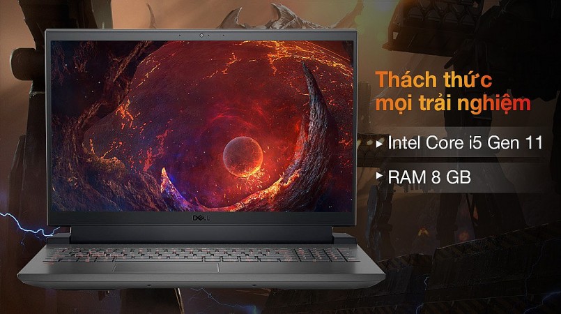 Dell G15 5511 i5 “chân ái” dành cho dân chuyên game: Hiệu năng siêu “khủng”, giá rẻ thôi rồi