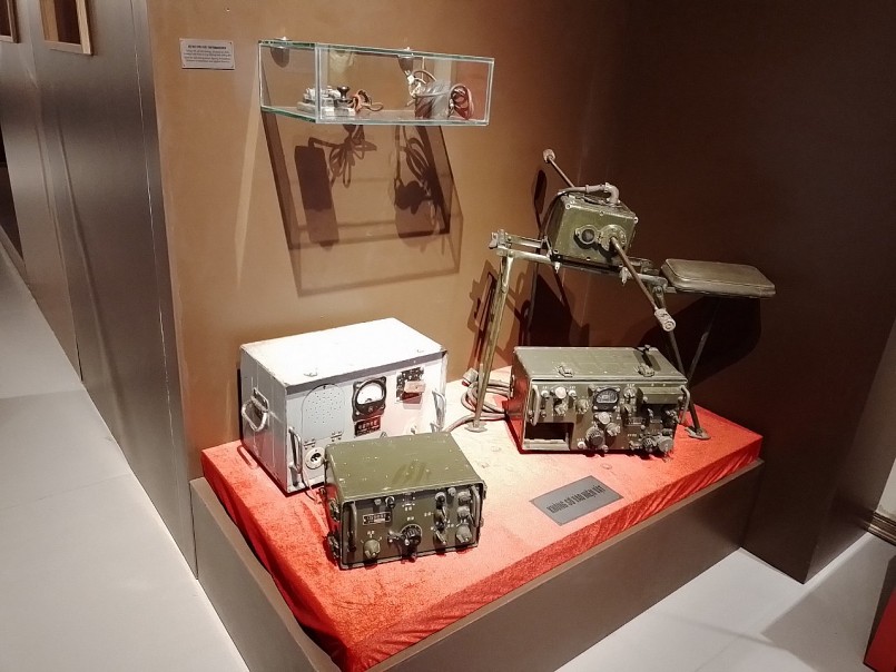 Bộ máy thu phát tin của Thông tấn xã Giải Phóng sử dụng tại chiến trường miền Nam trong những năm chống Mỹ