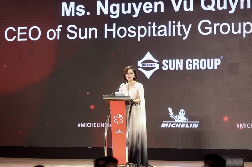 Bà Nguyễn Vũ Quỳnh Anh, Tổng giám đốc Sun Hospitality Group (thương hiệu Du lịch nghỉ dưỡng của Sun Group)