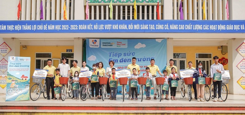 Dược phẩm Thái Minh triển khai chiến dịch Tiếp sức em đến trường
