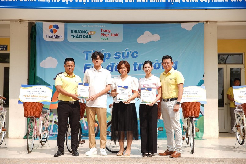 Dược phẩm Thái Minh triển khai chiến dịch Tiếp sức em đến trường