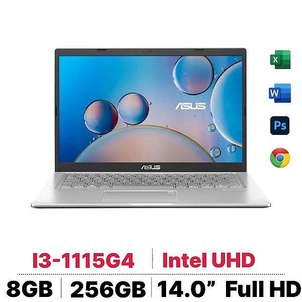 Laptop Asus Vivobook X415E-EK1387W: Giá cả phải chăng, hiệu năng cực căng