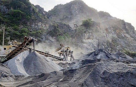 Hàng loạt doanh nghiệp khai thác đất đá ở Thanh Hóa bị xử phạt