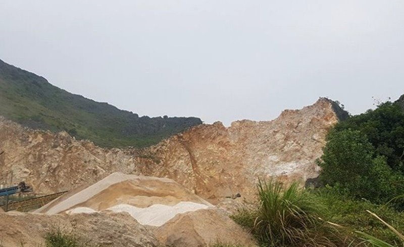 Hàng loạt doanh nghiệp khai thác đất đá ở Thanh Hóa bị xử phạt