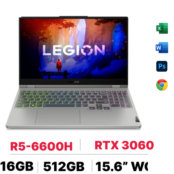 Laptop Lenovo Gaming Legion 5 15ARH7H: Siêu máy tính hội tụ đầy đủ tinh hoa công nghệ