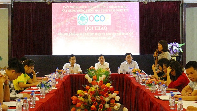 Thái Nguyên bàn giải pháp quảng bá, thị trường hóa các sản phẩm OCOP địa phương