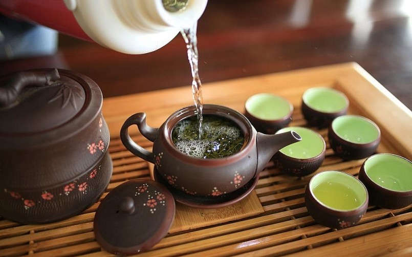 Về xứ Thanh thưởng thức trà đạo khơi nguồn nét cổ xưa