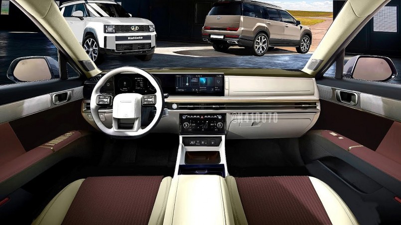 Hyundai Santa Fe 2024 thế hệ mới sẽ ra mắt vào mùa hè này