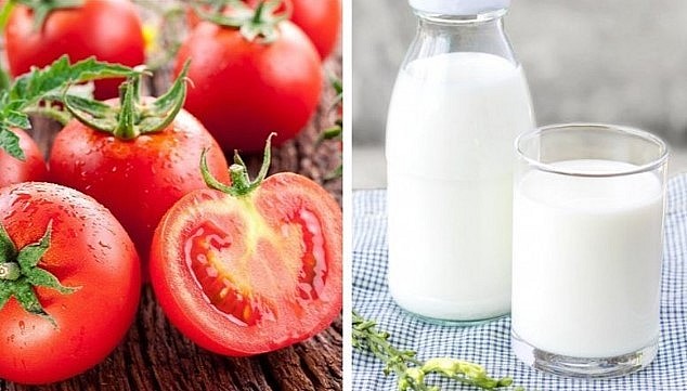 Cách mix nước ép cà chua với sữa tươi đơn giản mà ngon