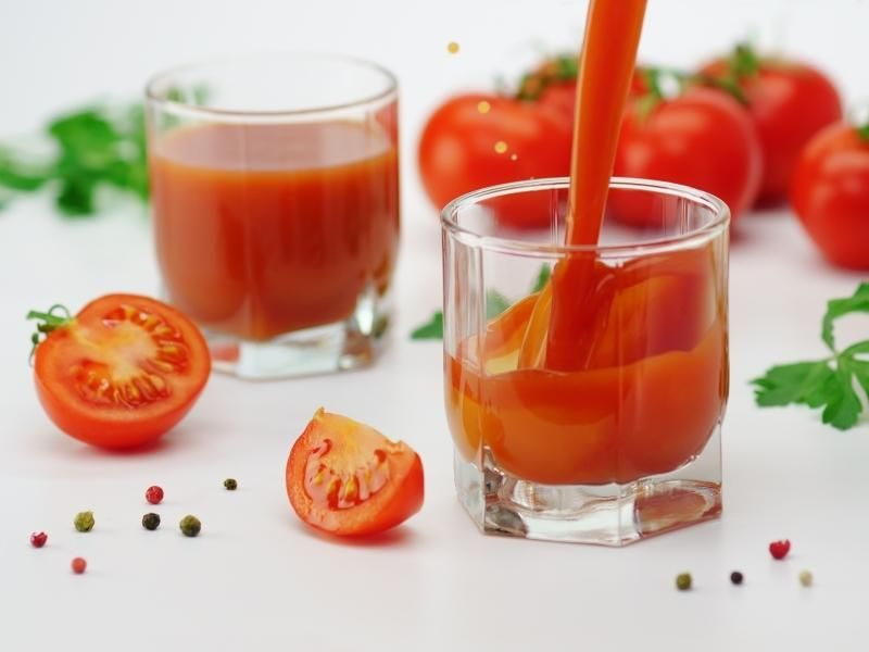 Cách mix nước ép cà chua với sữa tươi đơn giản mà ngon