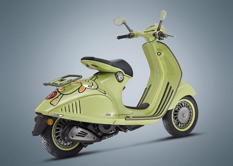 Chiêm ngưỡng chiếc xe máy Vespa mang vẻ đẹp độc lạ, số lượng giới hạn, giá bán không hề rẻ