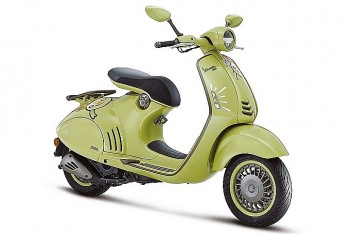 Chiêm ngưỡng chiếc xe máy Vespa mang vẻ đẹp độc lạ, số lượng giới hạn, giá bán không hề rẻ