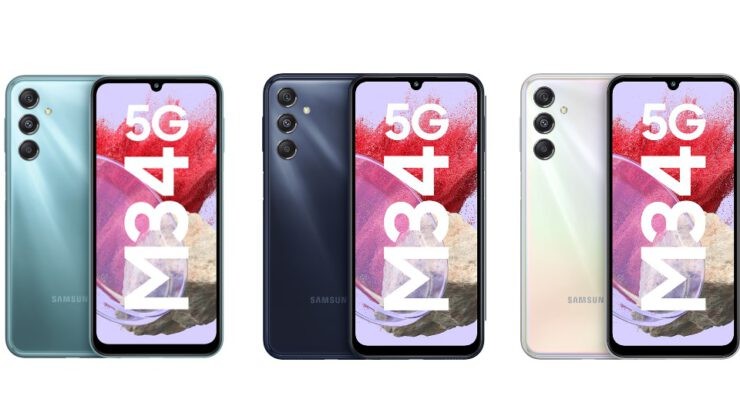 Cấu hình chính thức của Samsung Galaxy M34 5G