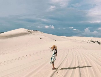Bàu Trắng- sa mạc duy nhất tại Việt Nam