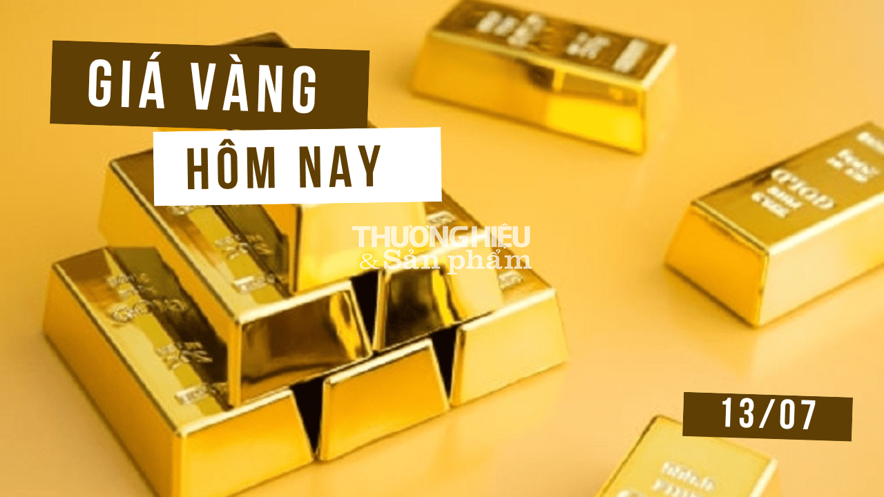 Giá vàng hôm nay ngày 13/7/2023: Vàng tiếp đà tăng mạnh