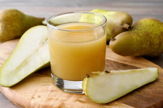 lượng sorbitol cao gấp 2 lần táo, nên nước ép lê cũng là lựa chọn hàng đầu để trị táo bón