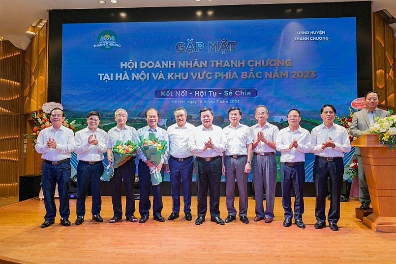 Hội Doanh nhân Thanh Chương tại Hà Nội và các tỉnh phía Bắc: Kết nối   Hội tụ - Sẻ chia