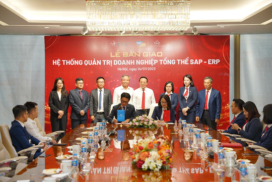 Lễ bàn giao Hệ thống Quản trị doanh nghiệp tổng thể SAP - ERP