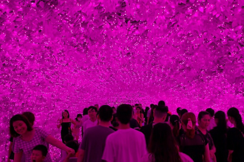Thu hút hàng ngàn người “check-in” tại không gian ánh sáng nghệ thuật bên sông Hàn
