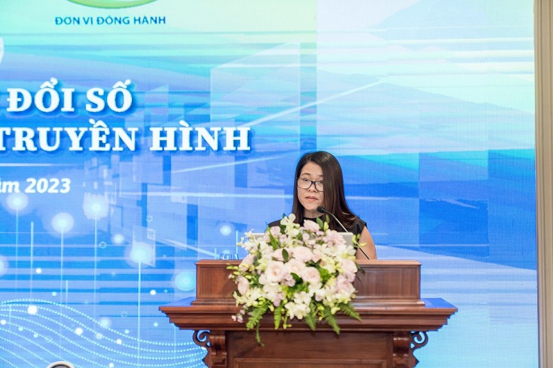  Đại diện lãnh đạo Vinamilk chia sẻ tại hội thảo