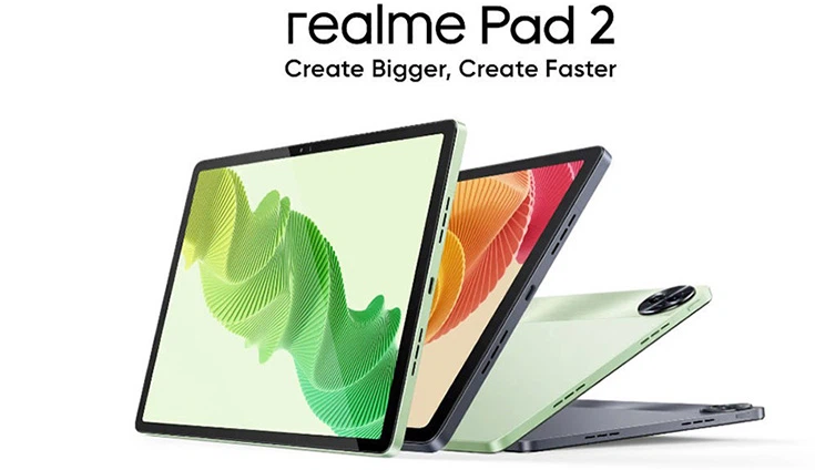 Lộ diện Realme Pad 2: Thiết kế sắc nét, hiệu năng cực mạnh, giá cực rẻ, iPad 