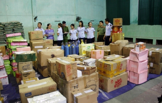 Bắc Giang: Tiêu hủy 150 loại hàng hóa là tang vật vi phạm hành chính