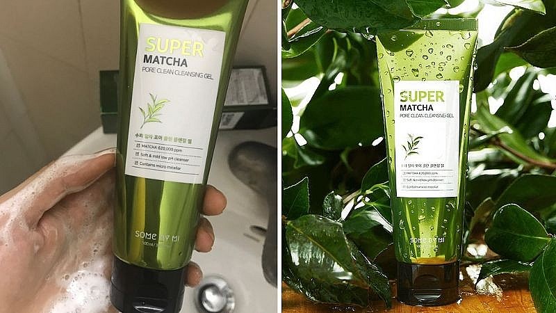 Sữa rửa mặt Some By Mi Super Matcha giúp se khít lỗ chân lông