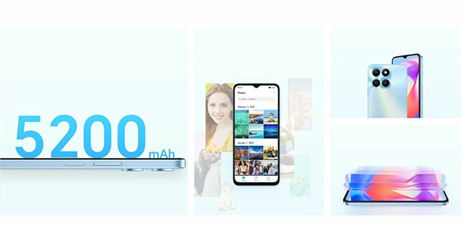 Lộ diện Honor X6a: Pin 5200mAh, chip Helio G36, mà giá chỉ từ 3,9 triệu đồng