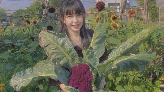 Tuyệt chiêu "trồng cây đồng hành" tạo ra khu vườn siêu sạch, siêu xanh của nữ nông dân phố