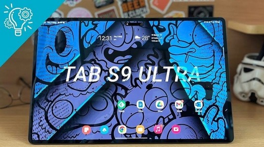 Galaxy Tab S9 Ultra: Ngoại hình mỏng nhẹ, màn hình siêu to 14.6 inch, chip "Rồng"