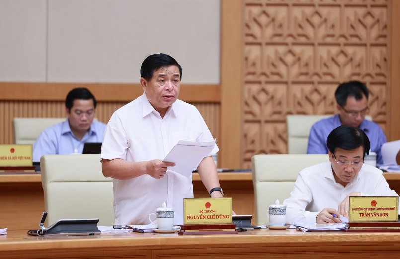 Bộ trưởng Bộ Kế hoạch và Đầu tư  (KH&ĐT) Nguyễn Chí Dũng