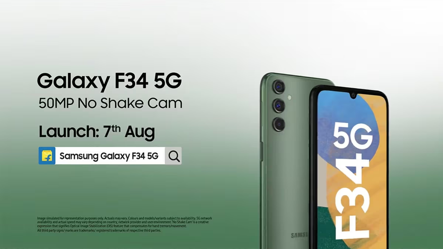 Samsung đã chính thức ra mắt Galaxy F34 5G tại thị trường Ấn Độ