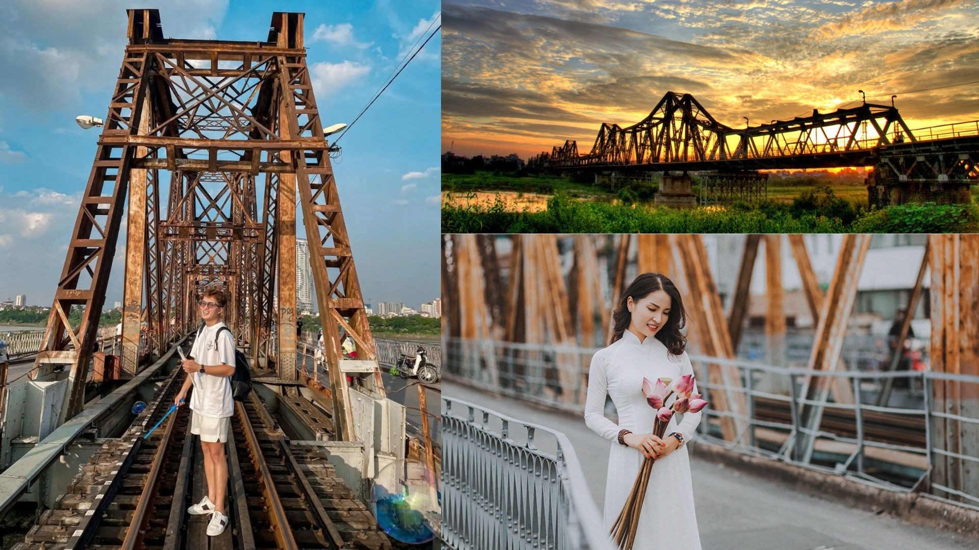 Cầu Long Biên là cây cầu có một không hai ở Việt Nam 