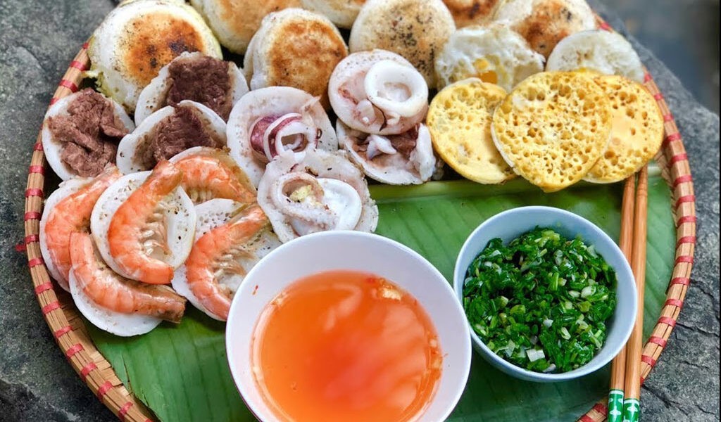 Bánh căn đặc sản Bình Thuận 