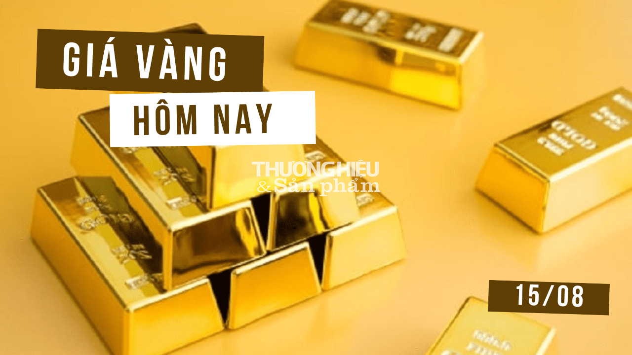 Giá vàng hôm nay ngày 15/8/2023: Vàng thế giới tiếp tục chuỗi ngày lao dốc