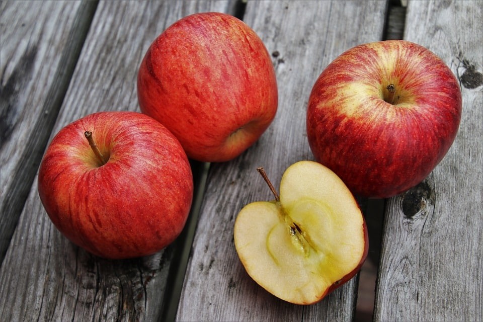 Trong táo có chứa chất xơ, vitamin, chất chống oxy hóa giúp ngăn chặn sự phát triển của ung thư vú