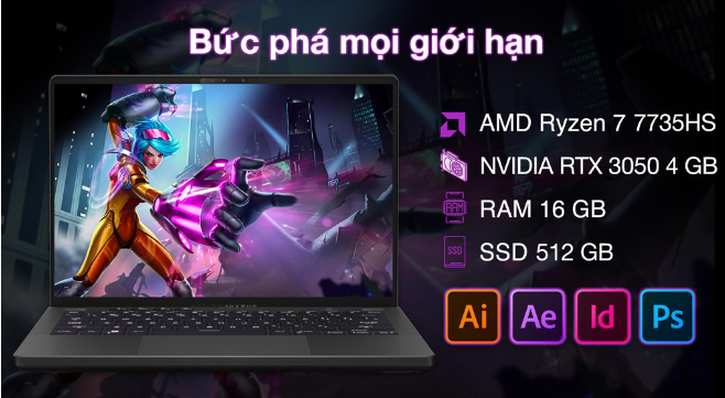 Laptop ASUS ROG Zephyrus G14: Chiếc máy 