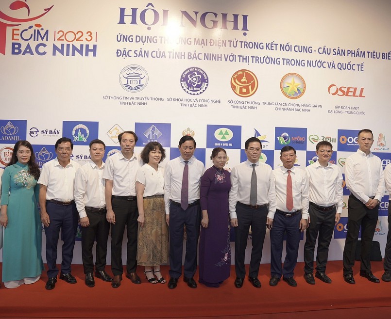Bắc Ninh chính thức khai mạc hội nghị thương mại điện tử kết nối cung cầu các sản phẩm tiêu biểu