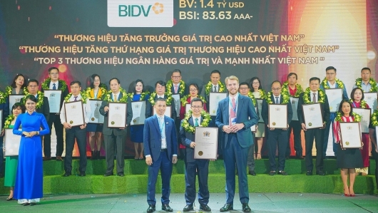 BIDV - Thương hiệu có tốc độ tăng trưởng nhanh nhất Việt Nam 2023